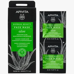 Apivita Mascarilla Facial Aloe 2x8ml