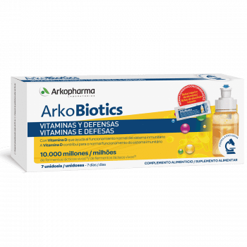 Arkopharma Arkobiotics Vitaminas y Defensas Adultos 7 dosis - Imagen 2