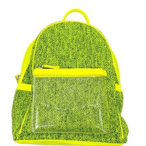 Mochila combinada flúor