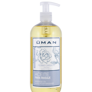 Aceite de masaje piernas cansadas UMAN de 500 ml