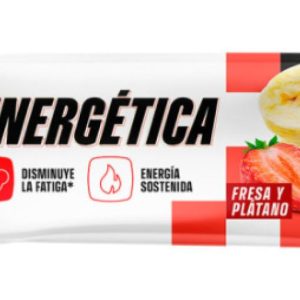 BARRITA ENERGETICA SABOR FRESA Y PLATANO 49G