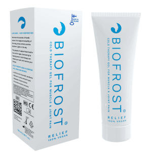 BIOFROST RELIEF: gel efecto frío para alivio del dolor (75ml, 100ml, 500ml)