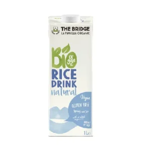 Bebida de Arroz Natural Bio The Bridge, pack 6 x 1 L