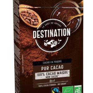 CACAO PURO 100% (10/12% MATERIA GRASA) BIO, 250 GRS