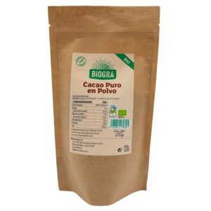 CACAO PURO DESGRASADO EN POLVO BIO 250G