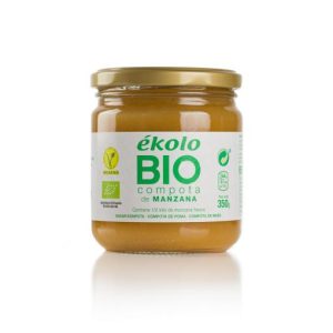 COMPOTA DE MANZANA ÉKOLO BIO 350 gr