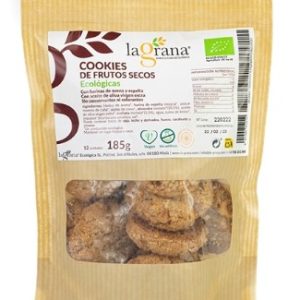 COOKIES DE AVENA Y ESPELTA CON FRUTOS SECOS ECO 185G