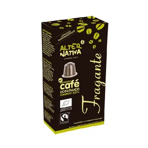 Café Cápsulas Fragante Ecológico Alternativa3, 10 cap