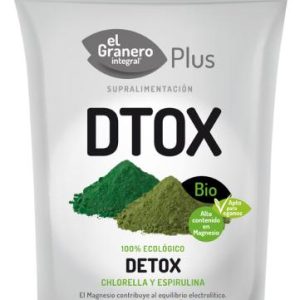 DETOX (CHLORELLA Y SPIRULINA) BIO, 200 g