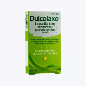Dulcolaxo Bisacodilo 5 Mg 30 Comprimidos Gastrorresistentes
