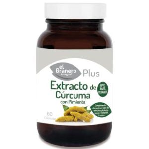 EXTRACTO DE CÚRCUMA + PIMIENTA, 60 CÁP, 430 mg