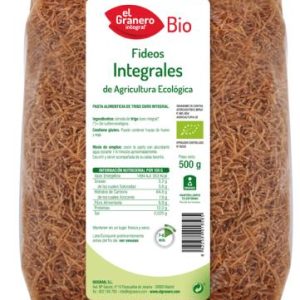 FIDEOS INTEGRALES BIO, 500 g