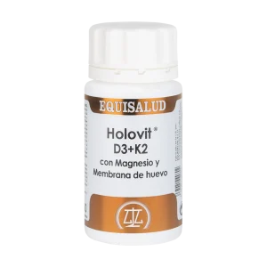 Holovit D3+K2 con magnesio y membrana de huevo