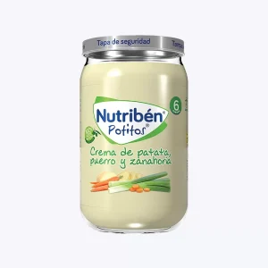 Nutriben Potito Crema Patata Puerro  Zanahoria  235g