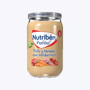 Nutriben Potito Pollo Ternera Verduritas 235g