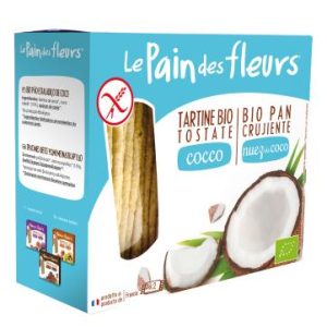 PAN DE FLORES CON COCO SIN GLUTEN BIO, 150 g