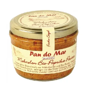 Paté de Caballa con Pimientos Pan do Mar, 125 gr