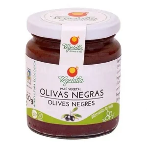 Paté de Olivas Negras Bio Vegetalia, 180 gr