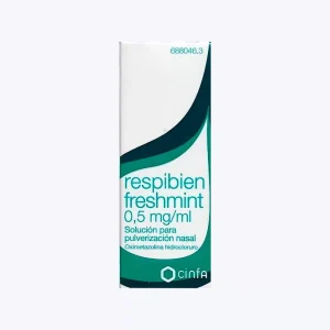 Respibien Freshmint 0,5 Mg/ml Solucion Para Pulverizacion Nasal 1 Frasco 15 Ml