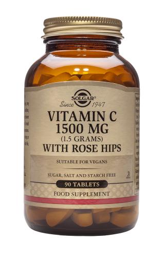 VITAMINA C 1.500 mg ROSE HIPS Comprimidos. - Imagen 2