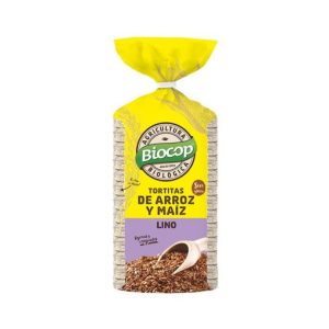 TORTITA ARROZ MAIZ LINO BIOCOP  200g