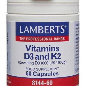 VITAMINAS D3 K2 1000UI 90MCG 60CAP