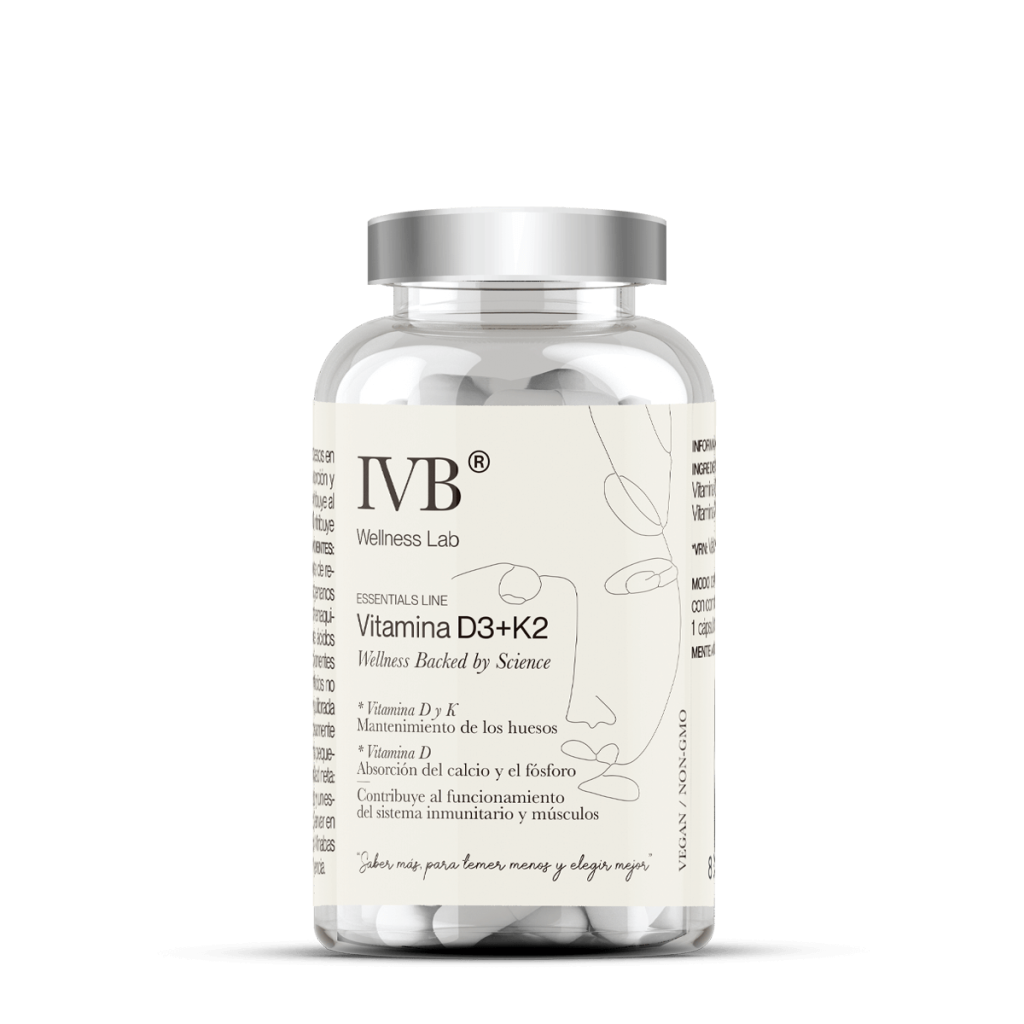 IVB VITAMINA D3+K2 60 CÁPULAS