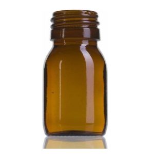 Frasco vidrio Topacio 30ml PP28