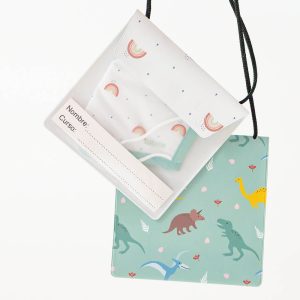 Funda para mascarilla con cuerda para el cole