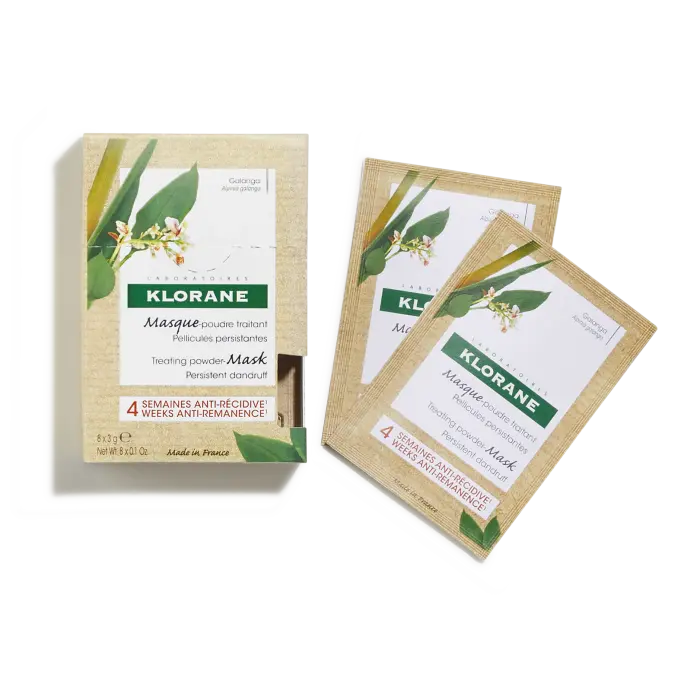 Klorane Mascarilla en Polvo Galanga 8 sobres