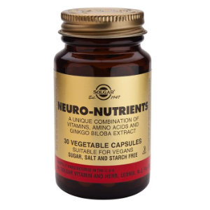 Neuro Nutrients vegan, 30 cap, Solgar