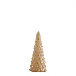 Árbol rosa brillante y dorado – Modelo pequeño