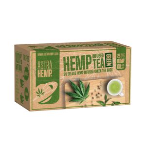 Astra Hemp Infused Hemp Green Tea 25mg Aceite de Cáñamo (10 uds/display)