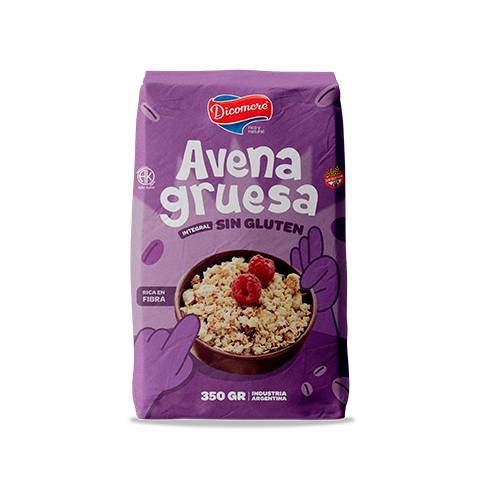 Avena Gruesa ( Sin Gluten ) x 350 gs Dicomere