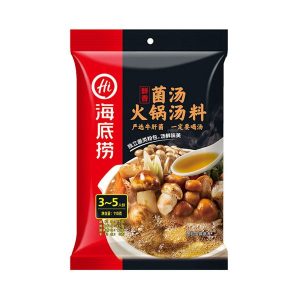 Base de hot pot condimento para olla caliente haidilao sabor setas 110g
