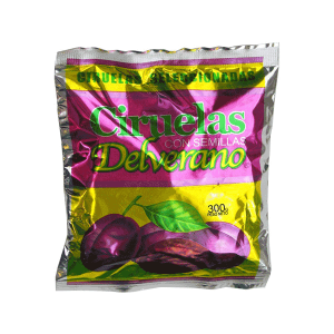 Ciruela con Semilla Funda 300gr 🇪🇨