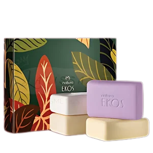 Jabones en barra Puro Vegetal Natura Ekos Cremosos 4 x 100g – Edición Especial