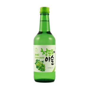 Licor Coreano Soju Uva Jinro 350ML 17.8%Alc
