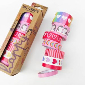 Cinta Washi Tape x8 Ibi Craft Happy