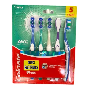 CEPILLO COLGATE 360 * 5 UND