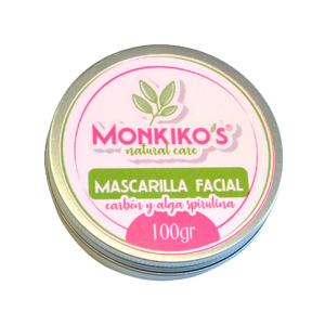 Mascarilla Facial Carbón Activado Y Alga Espirulina 100 g