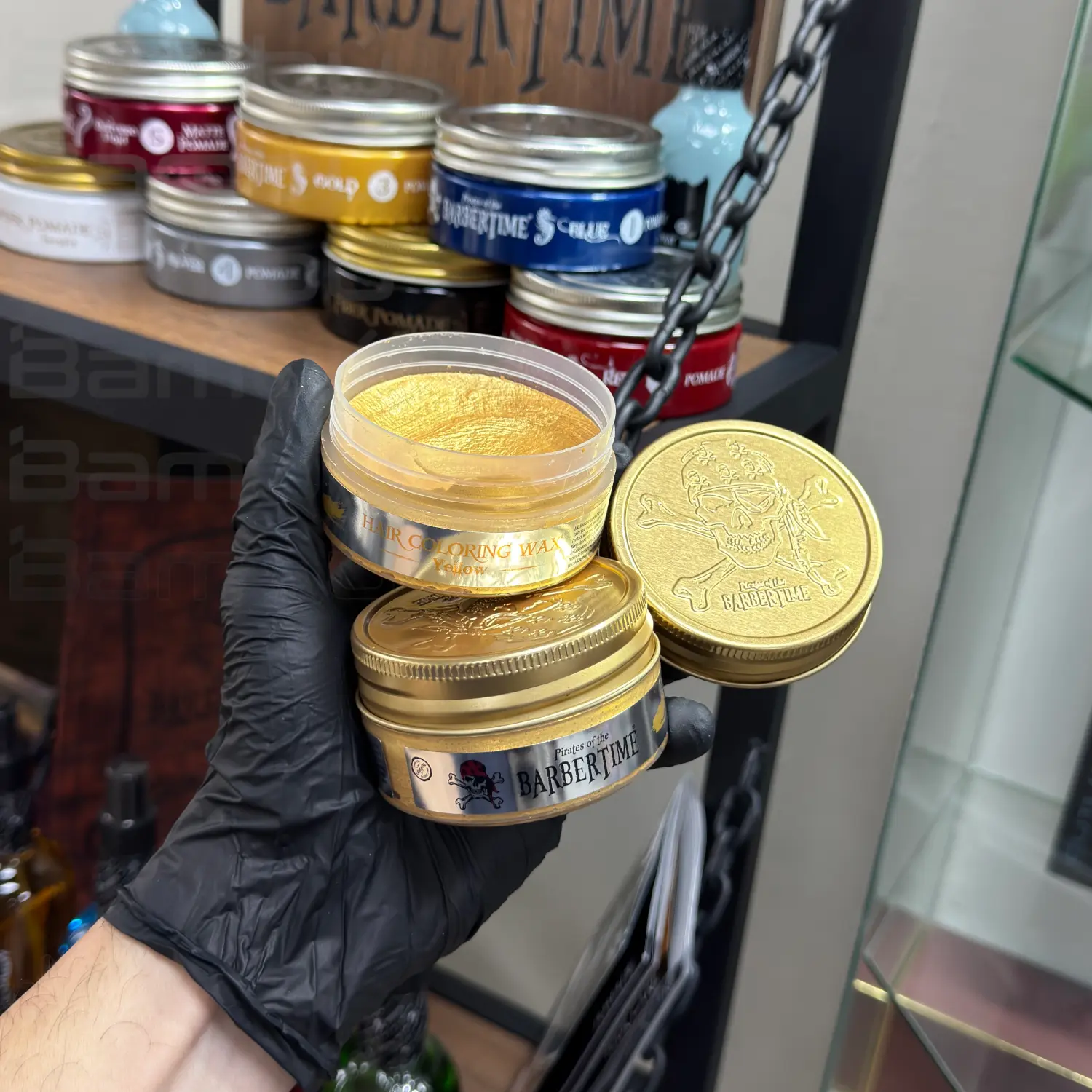 Cera para teñir el cabello amarillo 100ml - Imagen 4