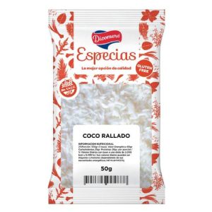 Coco Rallado SIN TACC x 50 gs – DICOMERE