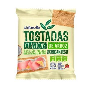 Tostadas  De Arroz ( Clásicas ) x 150G (Molinos Ala)